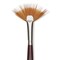 Da Vinci Vario Tip Synthetic Brush - 1381 Fan, Size 5, Short Handle